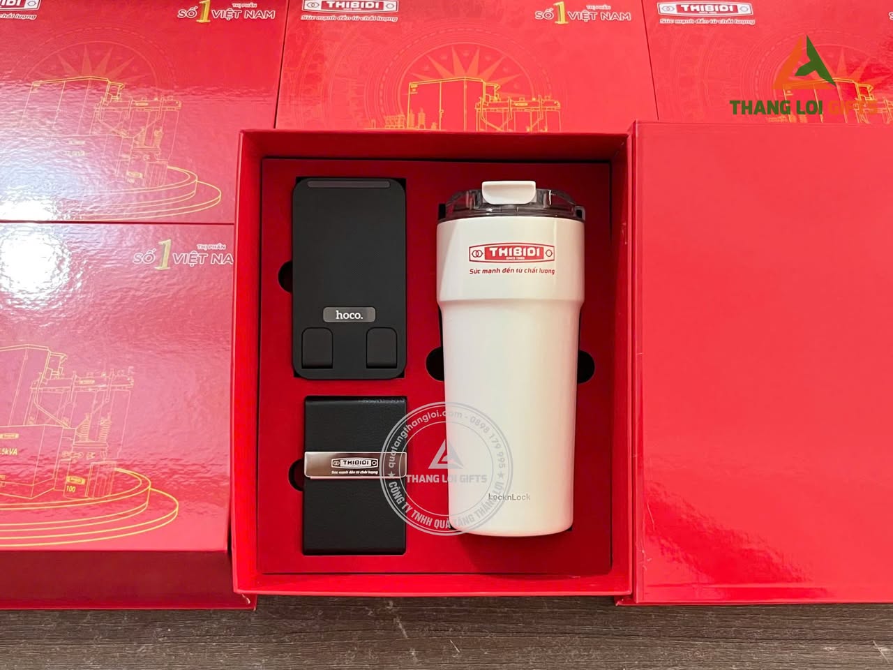 Hộp quà Tết doanh nghiệp cao cấp QT-01